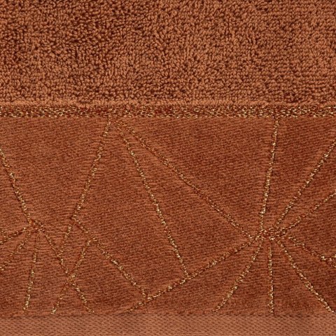 RĘCZNIK CLEO (05) 50 X 90 CM CEGLASTY