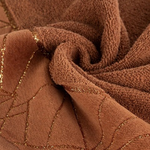 RĘCZNIK CLEO (05) 50 X 90 CM CEGLASTY