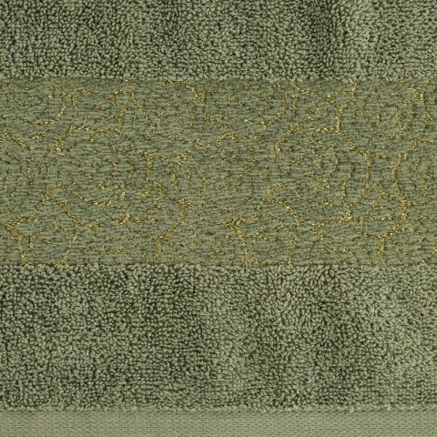 RĘCZNIK IRIS (07) 70 X 140 CM CIEMNOZIELONY