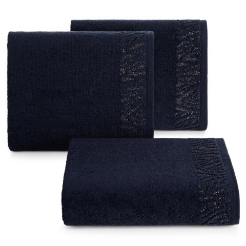 RĘCZNIK MARGO (07) 50 X 90 CM GRANATOWY