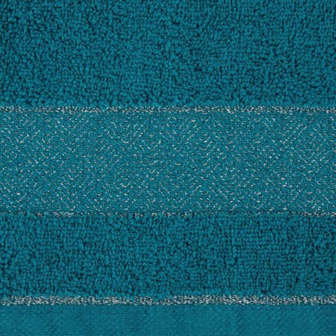 RĘCZNIK NESSY (07) 70 X 140 CM CIEMNOTURKUSOWY