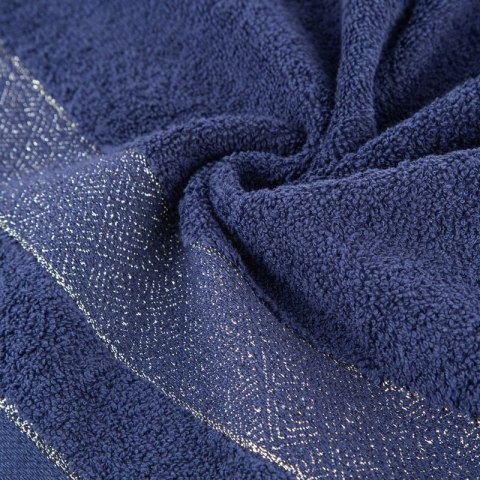 RĘCZNIK NESSY (10) 70 X 140 CM GRANATOWY