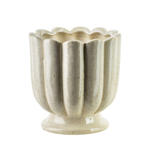 EVAM BEIGE Wazon kielich 15,5x15,15x15,5 cm