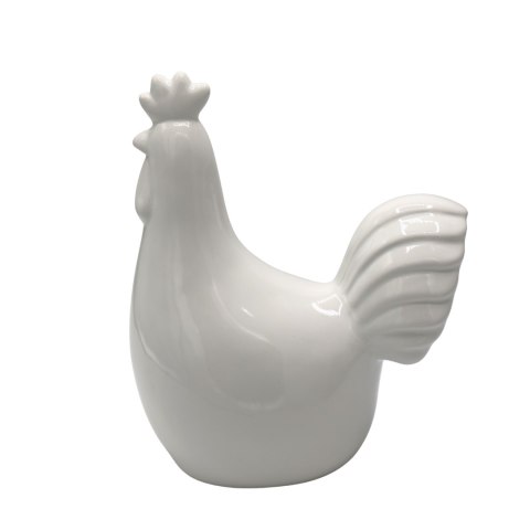 KOGUT CERAMICZNY BIAŁY DUŻY