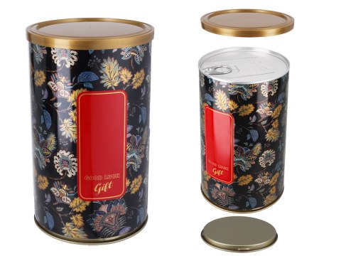 Puszka na herbatę - okrągła (do wyboru 1 z 3 kolorów)