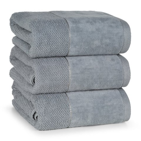 RĘCZNIK ARIA (02) 70 X 140 CM SREBRNY