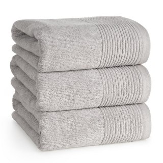 RĘCZNIK LARI (10) 70 X 140 CM JASNOSREBRNY