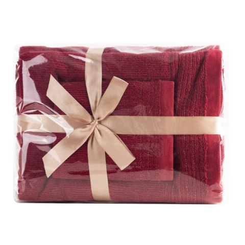 RĘCZNIK LARI (11) 30 X 50 CM BORDOWY