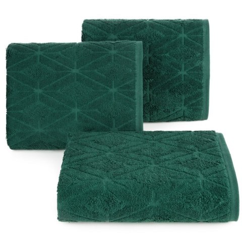 RĘCZNIK SENDI (08) 50 X 90 CM CIEMNOZIELONY