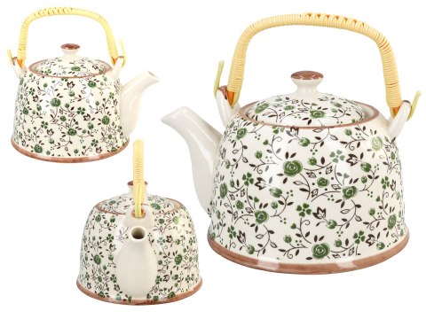 Czajnik ceramiczny z zaparzaczem