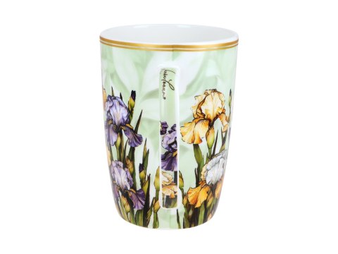 Kubek z sitkiem i przykrywką - L. Lozano, Irysy (CARMANI)