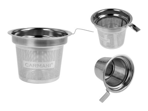 Kubek z sitkiem i przykrywką - L. Lozano, Irysy (CARMANI)