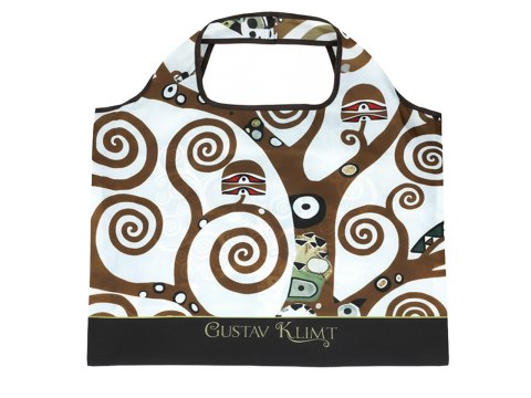 Torba na ramię, składana - G. Klimt, Drzewo życia (CARMANI)