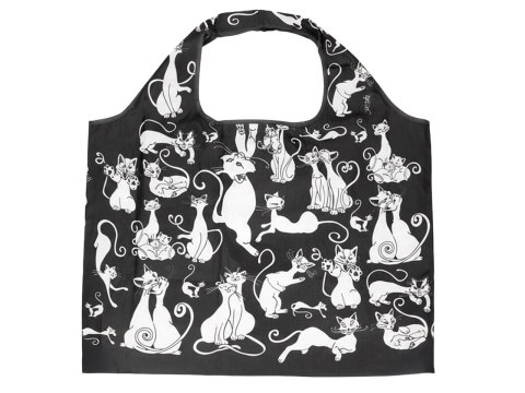 Torba na ramię, składana - Koci świat (CARMANI)