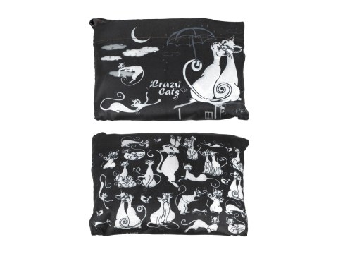 Torba na ramię, składana - Koci świat (CARMANI)