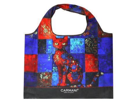 Torba na ramię, składana - L. Lozano, Koty (CARMANI)