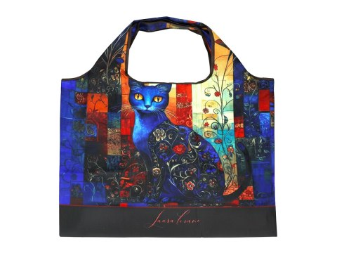 Torba na ramię, składana - L. Lozano, Koty (CARMANI)