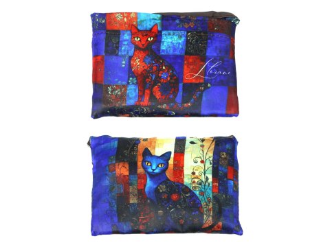 Torba na ramię, składana - L. Lozano, Koty (CARMANI)