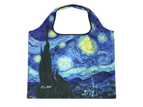 Torba na ramię, składana - V. van Gogh, Gwiaździsta Noc (CARMANI)