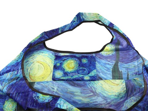 Torba na ramię, składana - V. van Gogh, Gwiaździsta Noc (CARMANI)