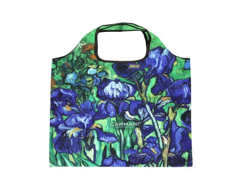 Torba na ramię, składana - V. van Gogh, Irysy (CARMANI)