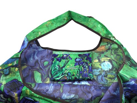 Torba na ramię, składana - V. van Gogh, Irysy (CARMANI)