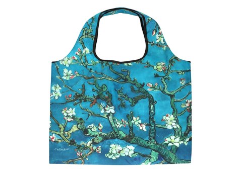 Torba na ramię, składana - V. van Gogh, Kwitnący Migdałowiec (CARMANI)