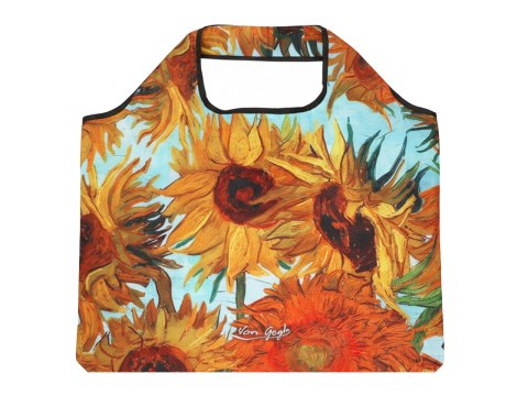 Torba na ramię, składana - V. van Gogh, Słoneczniki (CARMANI)