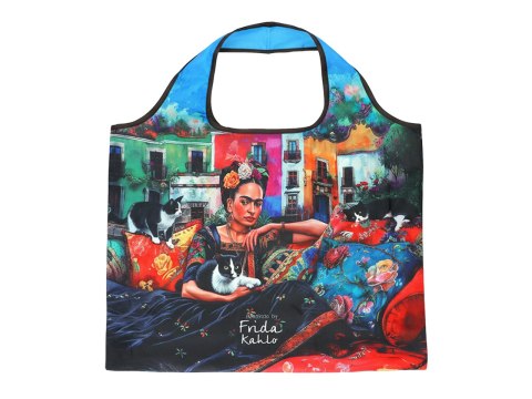 Torba na ramię, składana - inspirowana malarstwem F. Kahlo (CARMANI)