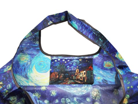 Torba na ramię, składana - inspirowana malarstwem V. van Gogh (CARMANI)