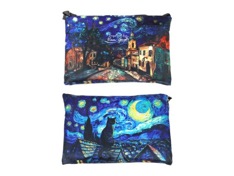 Torba na ramię, składana - inspirowana malarstwem V. van Gogh (CARMANI)