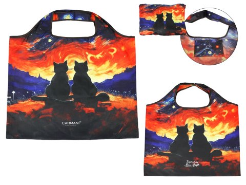 Torba na ramię, składana - inspirowana malarstwem V. van Gogh (CARMANI)