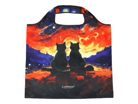 Torba na ramię, składana - inspirowana malarstwem V. van Gogh (CARMANI)