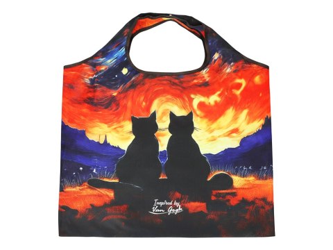 Torba na ramię, składana - inspirowana malarstwem V. van Gogh (CARMANI)