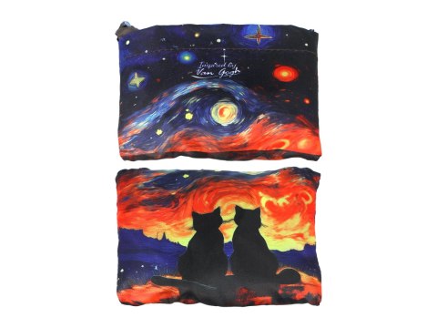 Torba na ramię, składana - inspirowana malarstwem V. van Gogh (CARMANI)