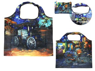 Torba na ramię, składana - inspirowane malarstwem V. van Gogh (CARMANI)