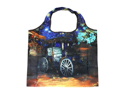 Torba na ramię, składana - inspirowane malarstwem V. van Gogh (CARMANI)
