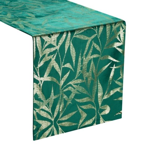 OBRUS BLINK 15 35 X 220 CM CIEMNOZIELONY