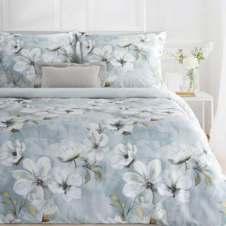 KOMPLET POŚCIELI SATYNOWEJ SPRING 89 160 X 200 CM BŁĘKITNY