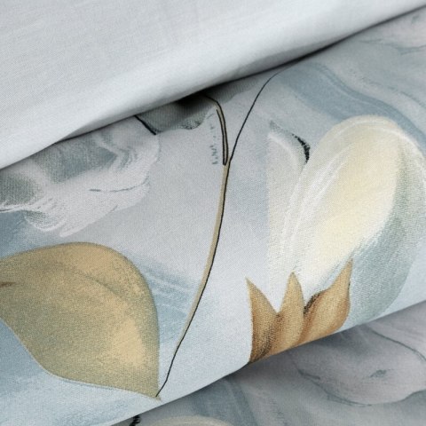 KOMPLET POŚCIELI SATYNOWEJ SPRING 89 160 X 200 CM BŁĘKITNY