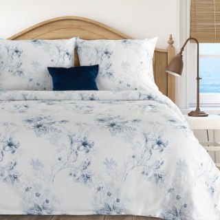 KOMPLET POŚCIELI SATYNOWEJ SPRING 93 140 X 200 CM BIAŁY