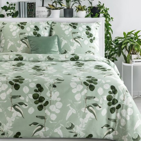 KOMPLET POŚCIELI SATYNOWEJ SPRING 97 140 X 200 CM JASNOZIELONY