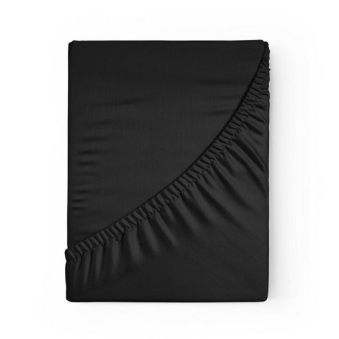 PRZEŚCIERADŁO Z GUMKĄ BASIC 160 X 200 X 30 CM CZARNY