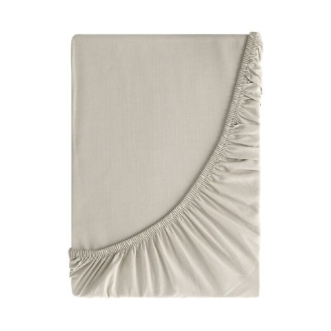 PRZEŚCIERADŁO Z GUMKĄ BASIC 180 X 200 X 30 CM BEŻOWY