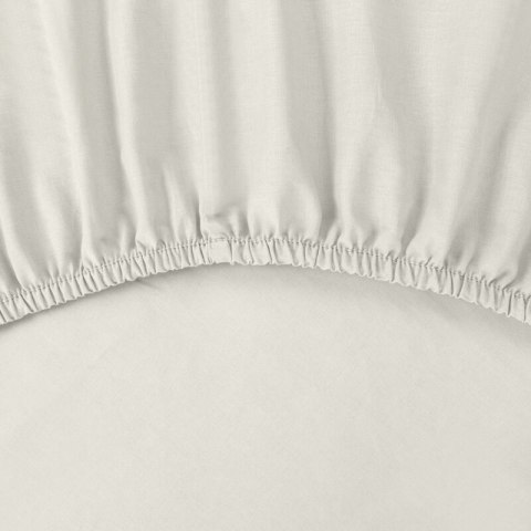 PRZEŚCIERADŁO Z GUMKĄ BASIC 180 X 200 X 30 CM KREMOWY