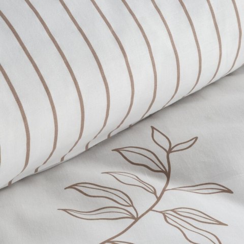 KOMPLET POŚCIELI SATYNOWEJ RAYA1 140 X 200 CM BIAŁY