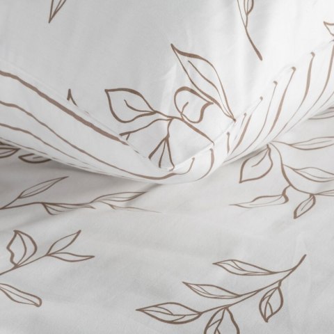 KOMPLET POŚCIELI SATYNOWEJ RAYA1 140 X 200 CM BIAŁY