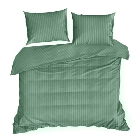 KOMPLET POŚCIELI SATYNOWEJ VERA 140 X 200 CM MIĘTOWY