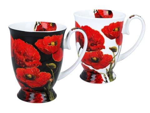 Kpl. 2 kubków w sercu - L. Lozano, Maki (CARMANI)