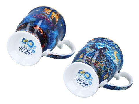 Kpl. 2 kubków w sercu - inspirowany malarstwem V. van Gogh (CARMANI)